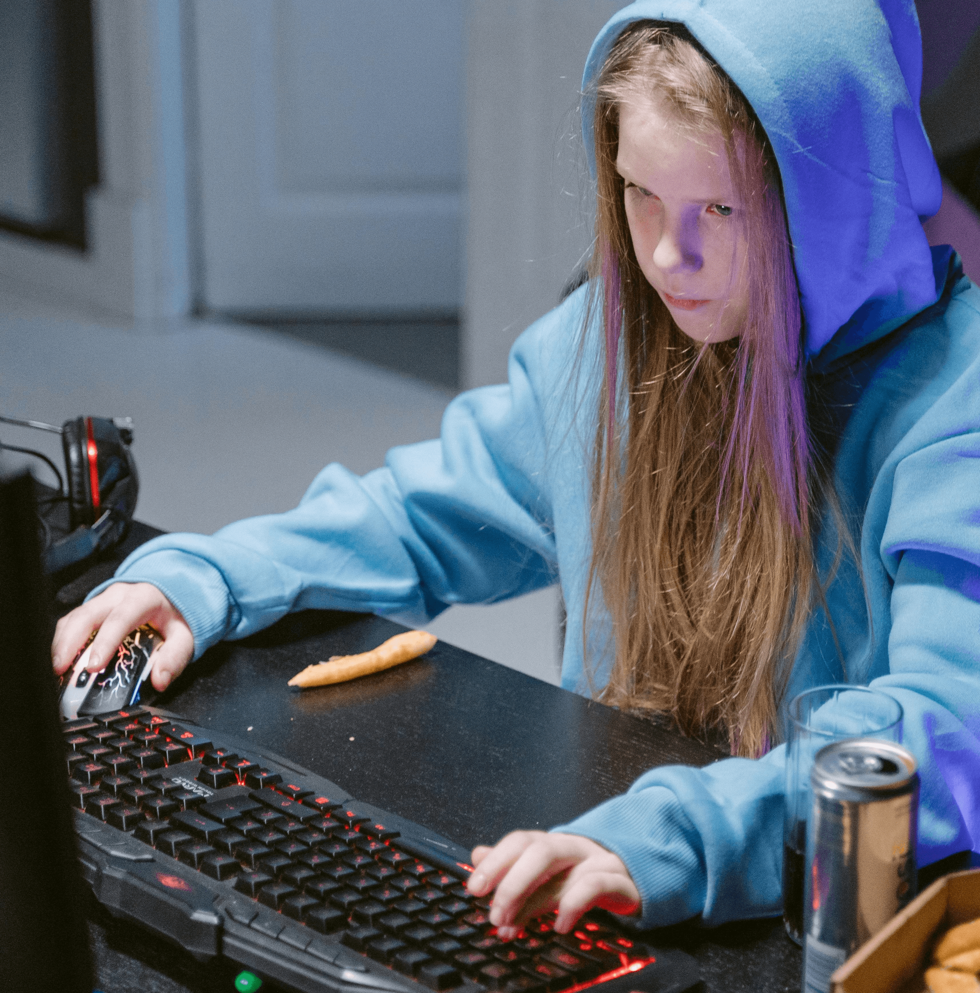 Person holding a video game controller